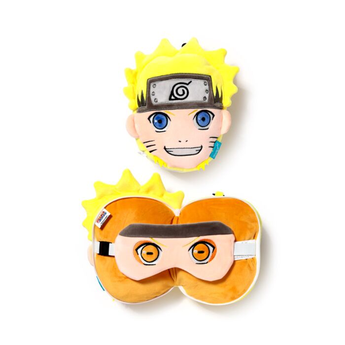 Cuscino da Viaggio con Maschera Relaxeazzz - Naruto Shippuden Modalità Eremitica
