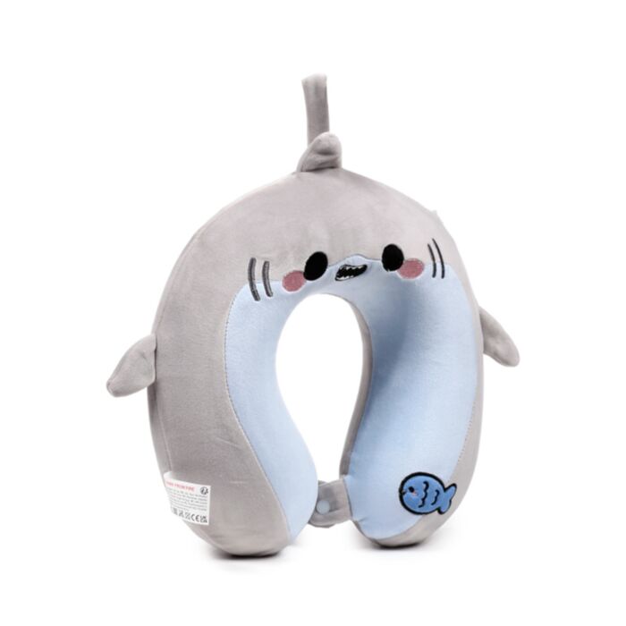 Cuscino da Viaggio in Memory Foam Relaxeazzz - Archie lo Squalo