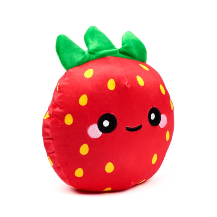 Cuscino di Peluche - Elidi, la Fragola - Foodiemals - Squidglys