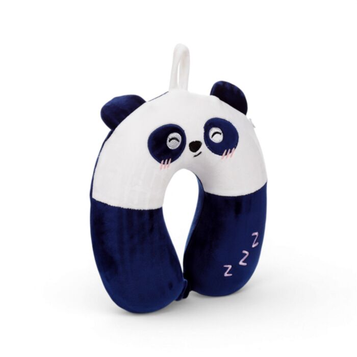 Cuscino da Viaggio Bambini in Memory Foam Relaxeazzz - Panda - ADORAMALS