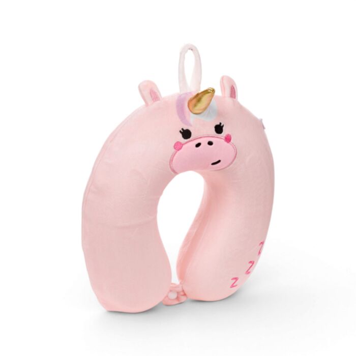 Cuscino da Viaggio Bambini in Memory Foam Relaxeazzz - Bella l'Unicorno - ADORAMALS
