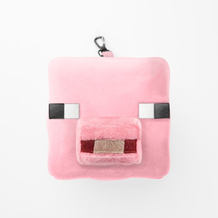 Cuscino da Viaggio con Maschera Relaxeazzz - Minecraft Maialino