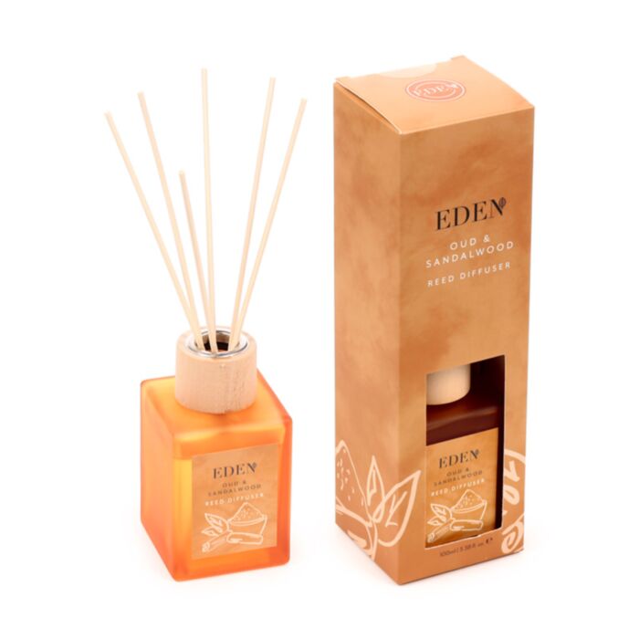 Diffusore a Bastoncini 100ml - Oud & Sandalo - Eden