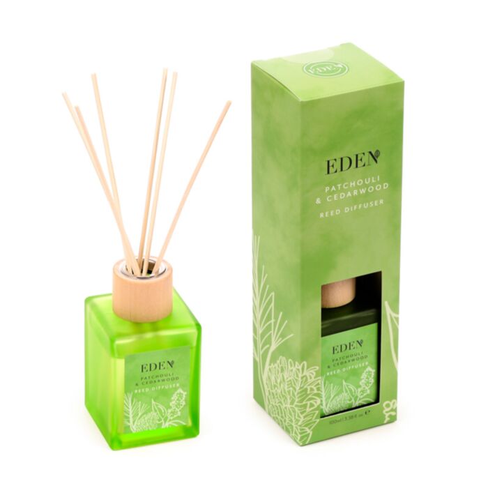 Diffusore a Bastoncini 100ml - Patchouli & Cedro - Eden