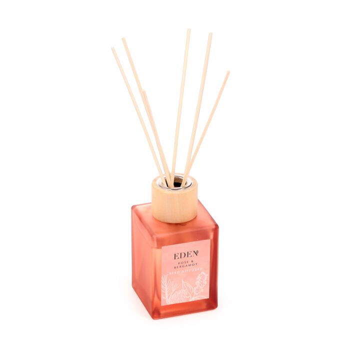 Diffusore a Bastoncini 100ml - Rosa & Bergamotto - Eden