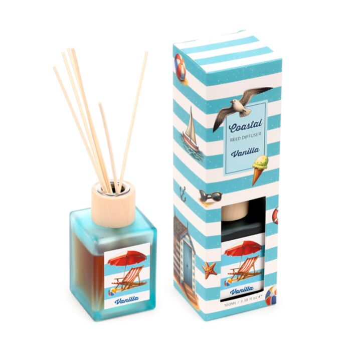 Diffusore a Bastoncini 100ml - Vaniglia - Icone della Spiaggia