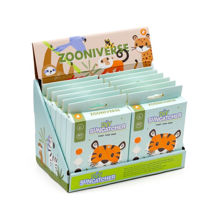 Acchiappasole da Colorare - Fai da Te - Tigre - Animali - Zooniverse