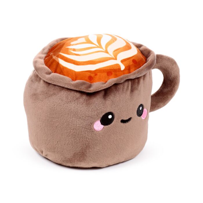 Fermaporte in Peluche - Cappuccino - Foodiemals