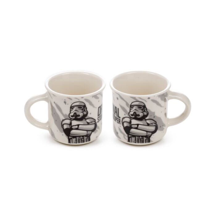 Set di 2 Tazzine da Caffè in Porcellana - L'Originale Stormtrooper