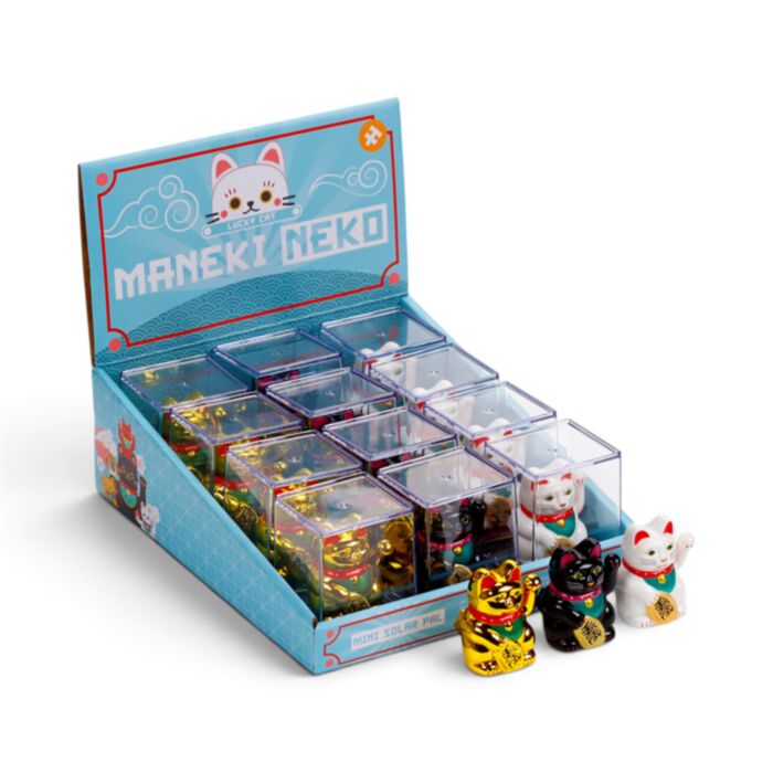 Solar Pal - Maneki Neko Mini Gatto che Saluta 