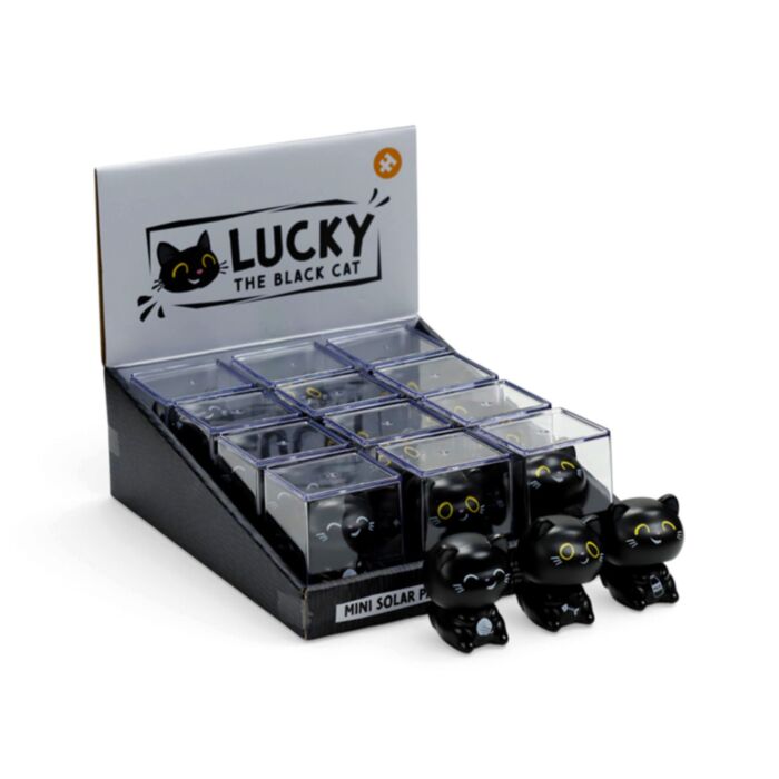 Solar Pal - Mini  - Lucky - Gatto Nero