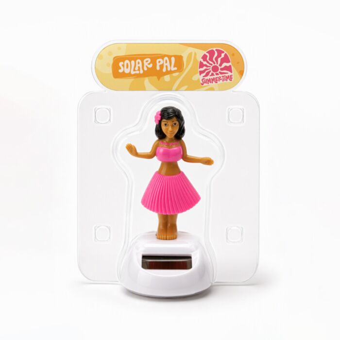 Personaggio solare oscillante - Ragazza hawaiana hula