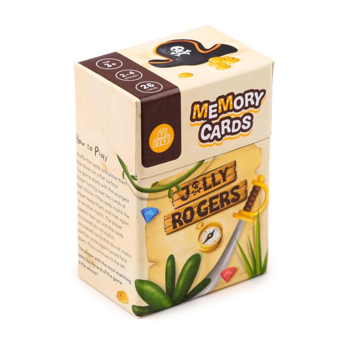 Memoria - Gioco da Tavolo - Pirati - Jolly Rogers