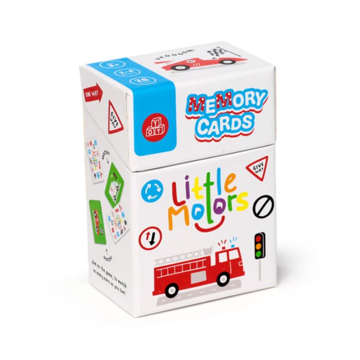 Memoria - Gioco da Tavolo - Veicoli - Little Motors