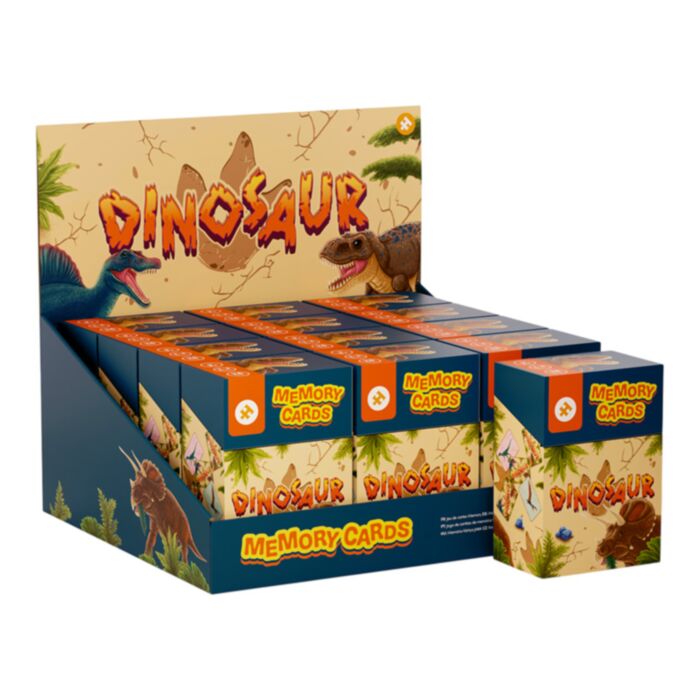 Set di carte memory per bambini - Dinosauro