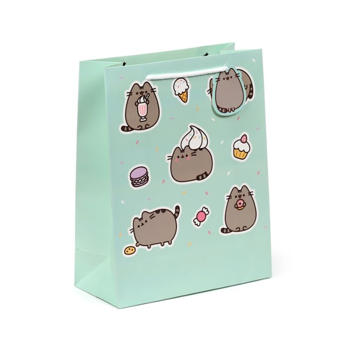 Busta Regalo - Pusheen Il Gatto - Foodie Cat - L
