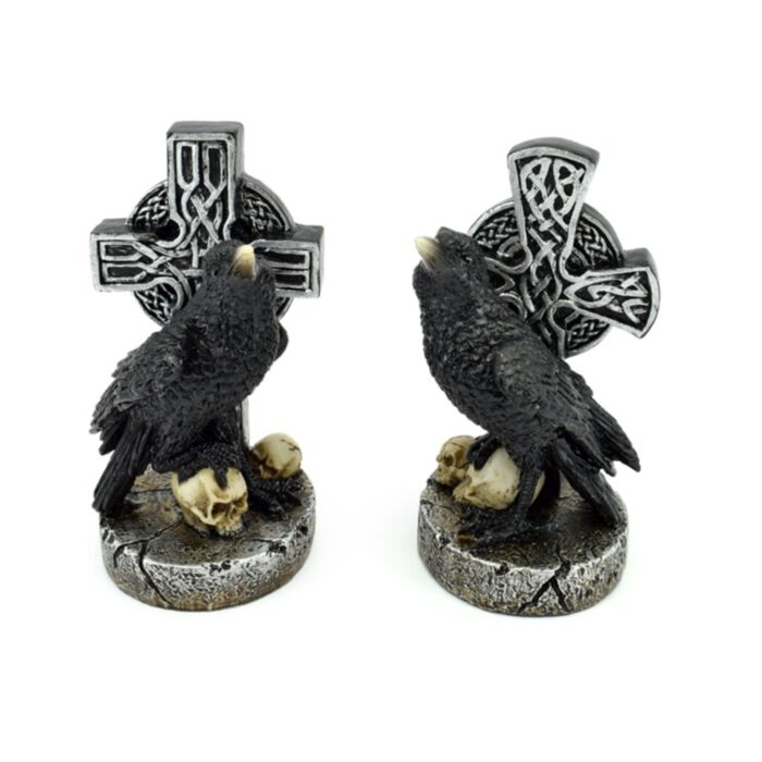 Corvo con Croce Celtica 