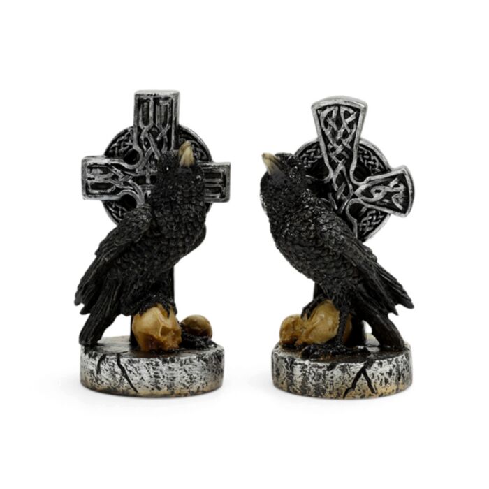 Corvo con Croce Celtica 