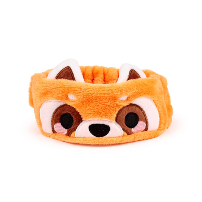 Fascia per Capelli in Peluche - Ru il Panda Rosso - Animali Dolci ADORAMALS