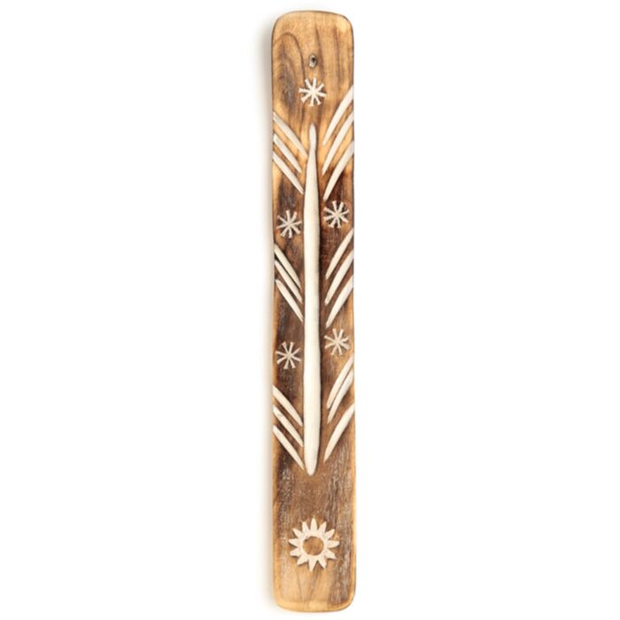 Brucia Incenso in Legno Mango - Sole