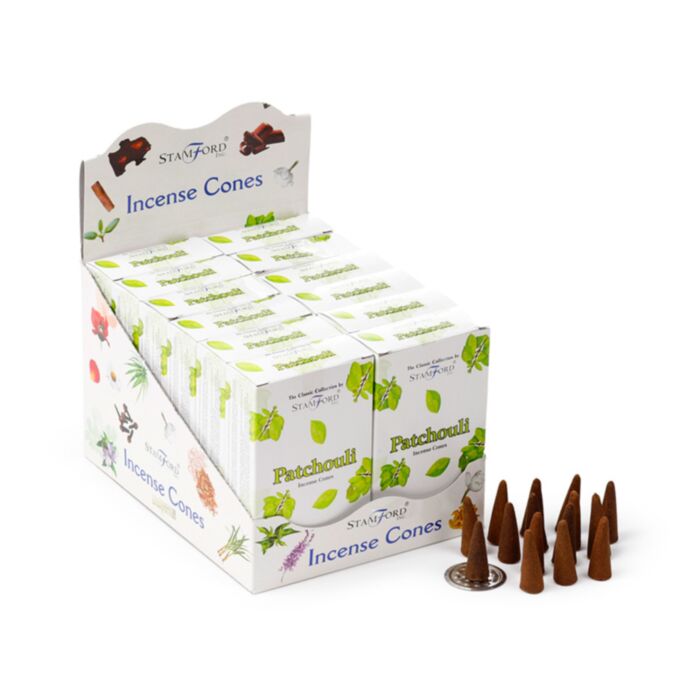37163 Coni d'Incenso Stamford - Patchouli