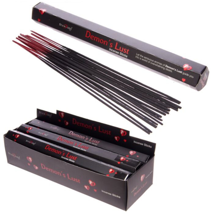 37130 Bastoncini d'Incenso Stamford Black - Sete di Potere