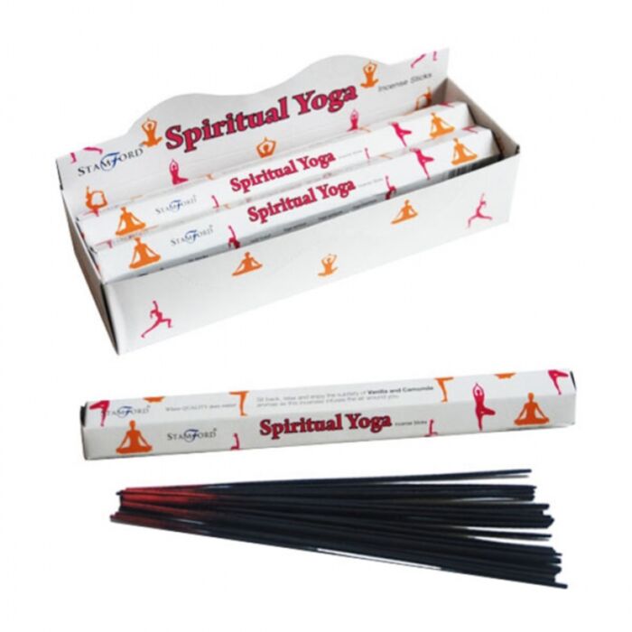 37518 Bastoncini d'incenso esagonali Stamford - Yoga Spirituale