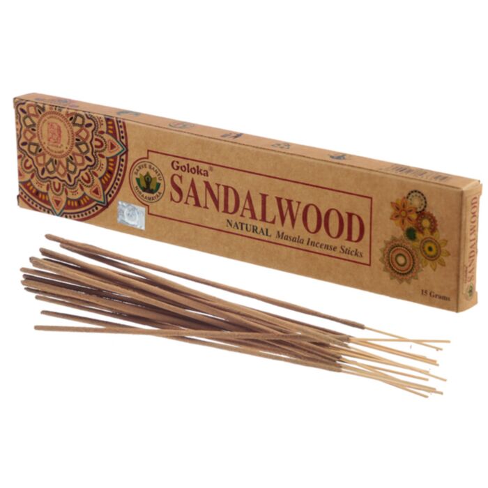 Bastoncini d'Incenso Goloka Organika - Sandalo