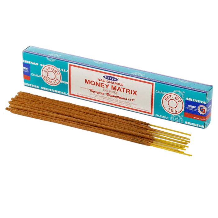 01409 Bastoncini di Incenso Satya Nag Champa VFM - Money Matrix