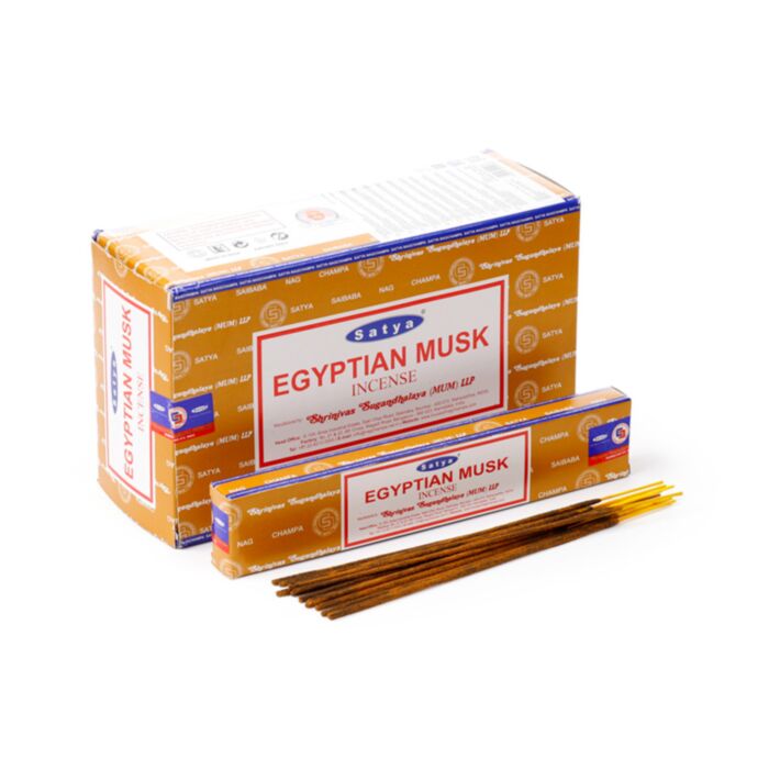 01420 Bastoncini di Incenso Satya Nag Champa VFM - Muschio Egiziano