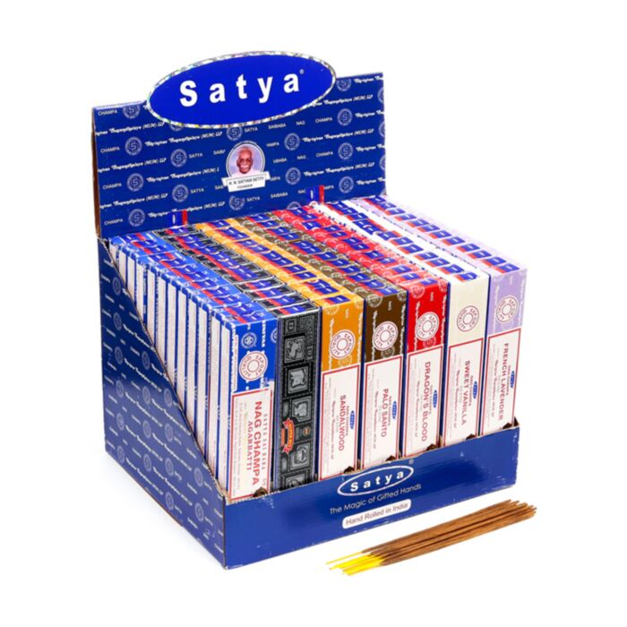 Bastoncini d'Incenso Satya - Nag Champa - Display Misto