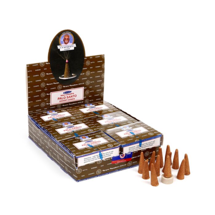 Coni d'Incenso Satya - Palo Santo Nag Champa - Dhoop