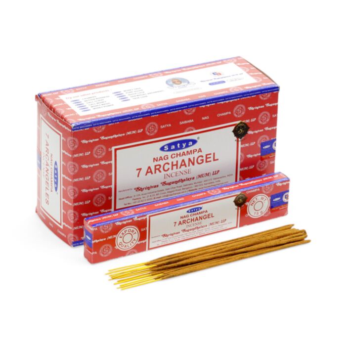 Bastoncini di Incenso Satya Nag Champa VFM - 7 Arcangeli