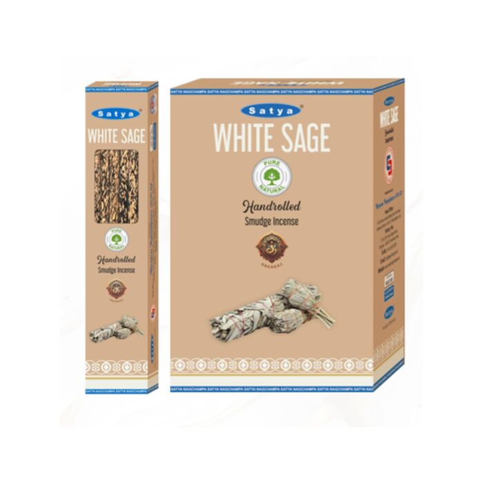 Bastoncini d'Incenso Satya - White Sage - Salvia Bianca