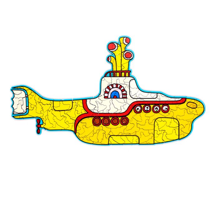 Puzzle Sagomato 130pz - The Beatles - Yellow Submarine