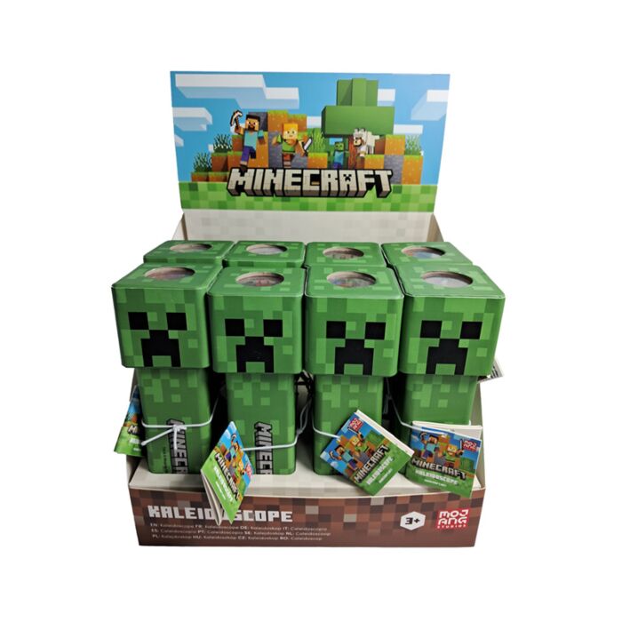 Caleidoscopio a forma di Creeper Minecraft