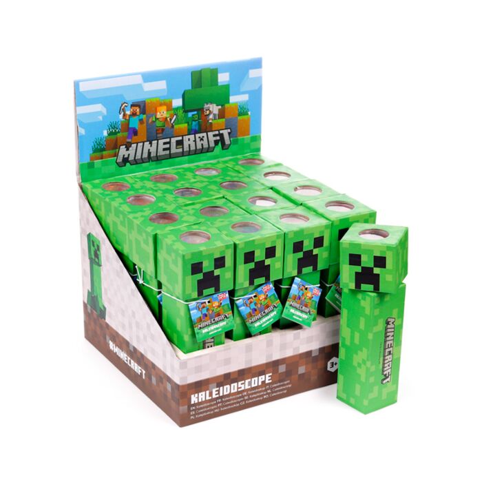 Caleidoscopio a forma di Creeper Minecraft