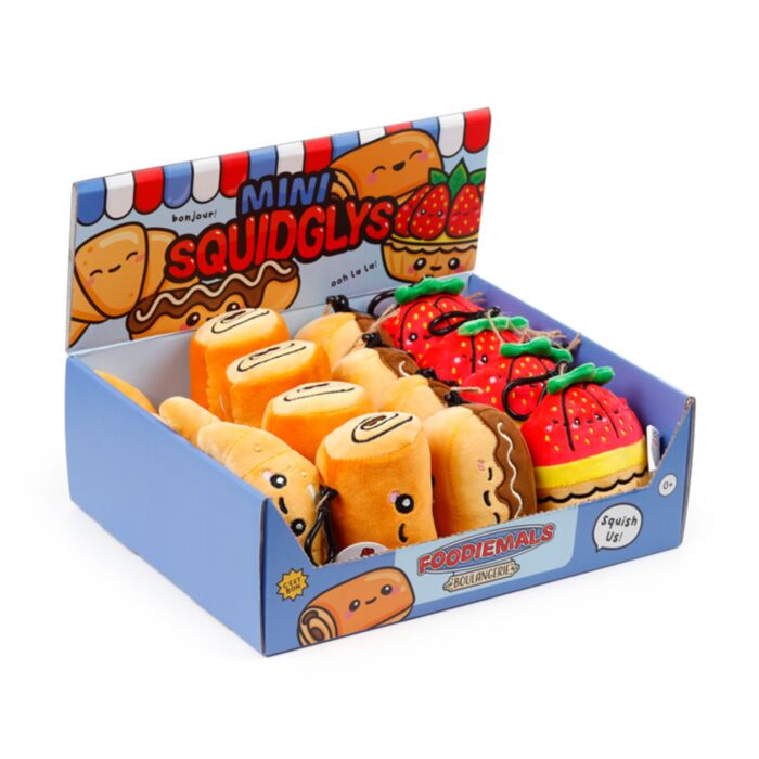 Portachiavi in Peluche - Boulangerie - Foodiemals - Squidglys