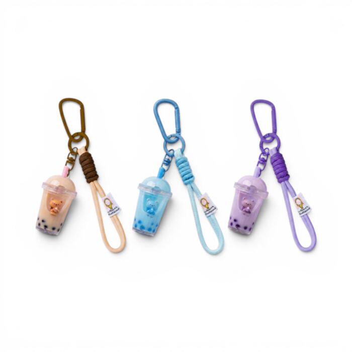 Portachiavi e ciondolo da borsa - QuirKeys - Bubble Tea 