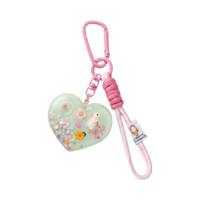 Portachiavi e ciondolo da borsa - QuirKeys - Cuore