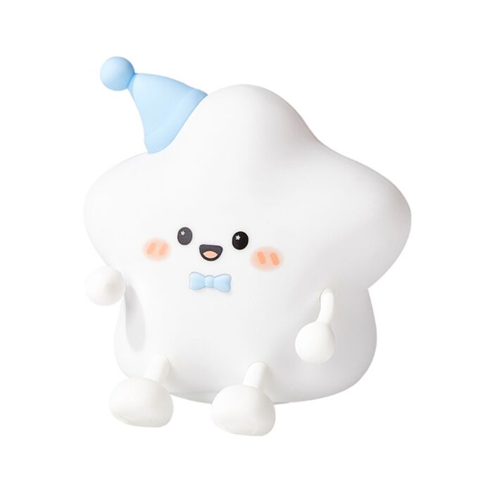 Lampada Notturna a LED con Supporto per Telefono - Stella