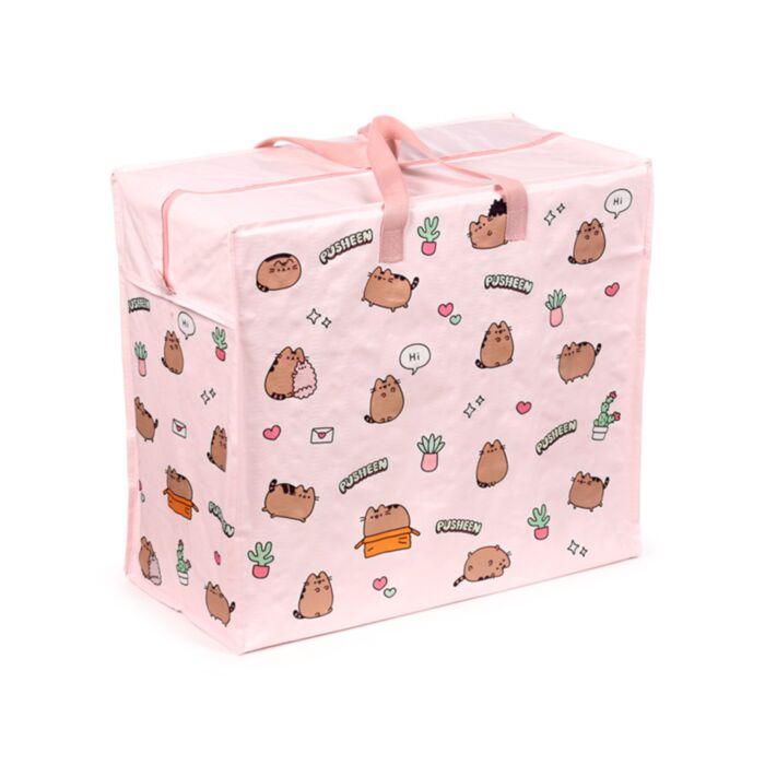 Sacca per il Bucato -  Pusheen il Gatto e le Piante