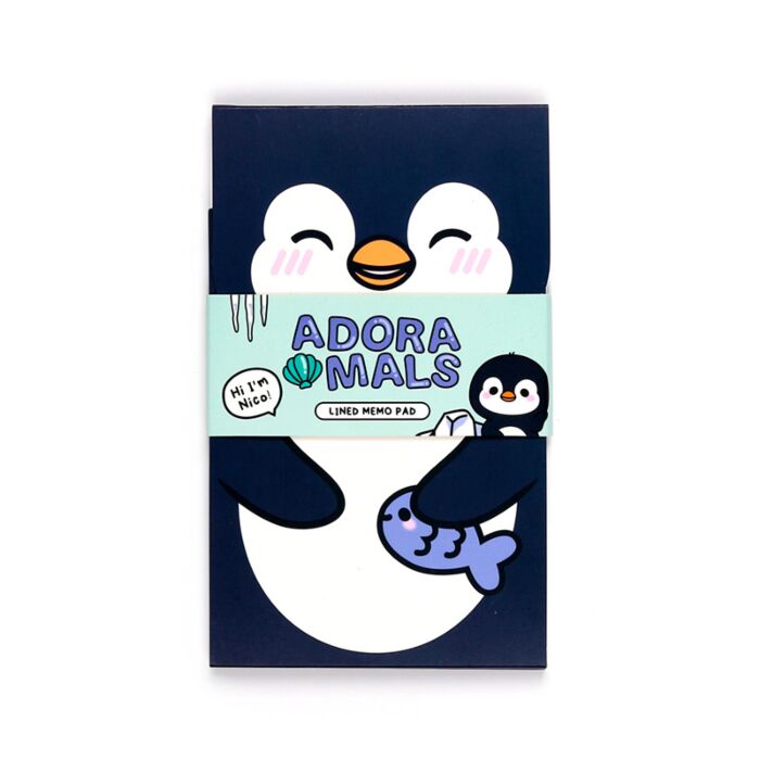 Quaderno Taccuino con Apertura Flip - Pinguino - Animali Dolci