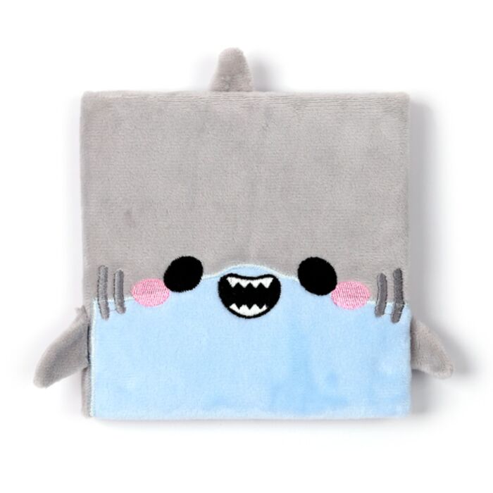 Quaderno con Copertina in Peluche - Squalo - Animali Dolci Marini ADORAMALS