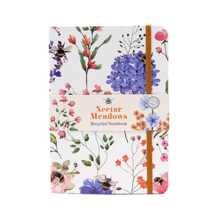 Quaderno A5 a Righe in Carta Riciclata - Api - NECTAR MEADOWS