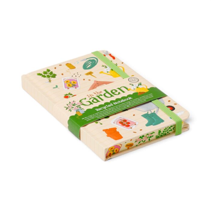 Quaderno A6 a Righe in Carta Riciclata - Giardino IN THE GARDEN