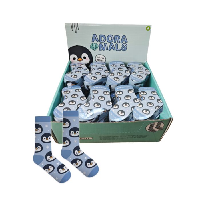Calzini magici compressi - Adoramals Wild Nico il pinguino