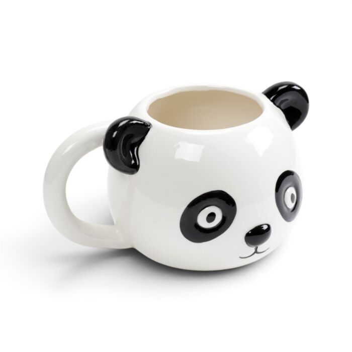 Tazza in Ceramica a Forma di Panda - Animali Dolci Selvatici ADORAMALS
