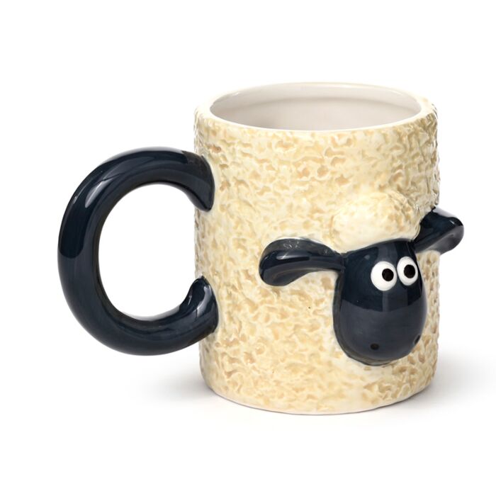 Tazza in Ceramica a Forma di Shaun, Vita da Pecora