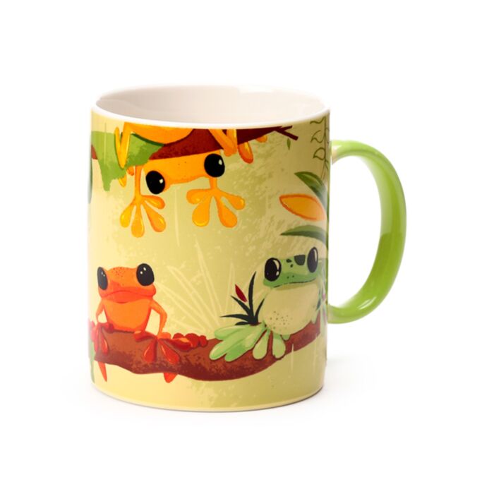 Tazza in Porcellana - Rane Tropicali TROPICAL FROGS